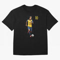 Neymar No. 10 Artwork For Tee/Sticker Essential T-Shirt Feel the Trophy Chase of FIFA World Cup 2026 Group Stage Capturing Neymar, Portugal Energy, Vintage Soccer Flavor, Modern Football Stars, National Flags and Final Night Emotion; Great for