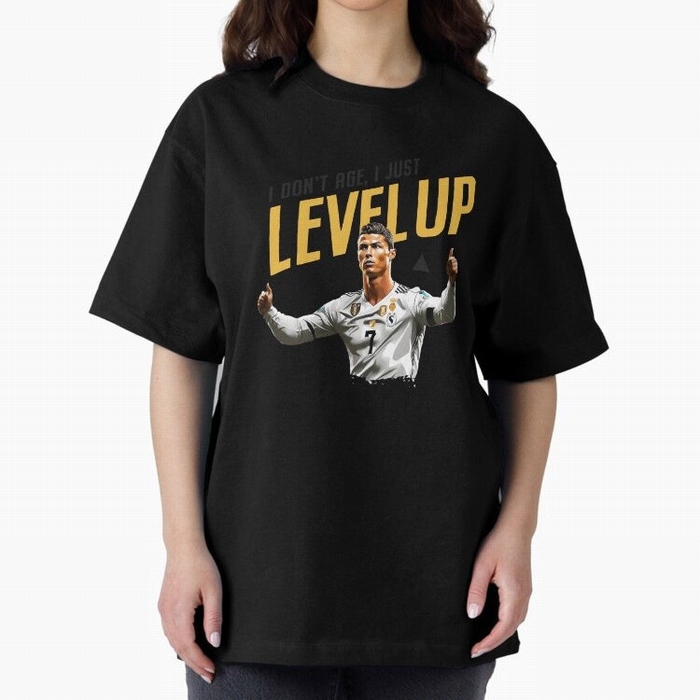 Cristiano Ronaldo Levels Up Essential T-Shirt Represent Football Lovers during Global Football Passion for FIFA World Cup 2026, Capturing Messi, Brazil, Portugal and Argentina, Championship Spirit, Famous Goals, Roaring Crowds and International