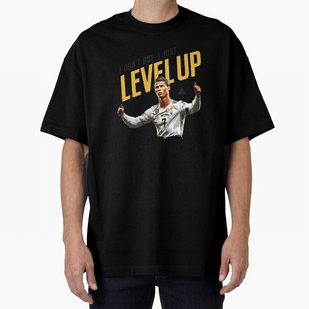 Cristiano Ronaldo Levels Up Essential T-Shirt Represent Football Lovers during Global Football Passion for FIFA World Cup 2026, Capturing Messi, Brazil, Portugal and Argentina, Championship Spirit, Famous Goals, Roaring Crowds and International