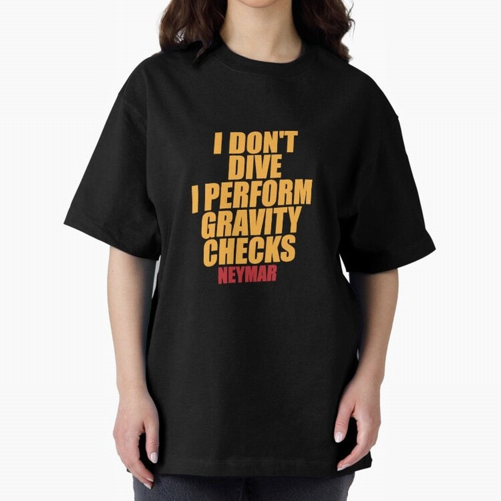 Neymar And Gravity Checks - Bold Statement Essential T-Shirt Showcase Match Day Hype around FIFA World Cup 2026, Messi and Cristiano Ronaldo, France, Vintage Soccer Flavor, Modern Football Stars, National Flags and Final Night Emotion; Perfect for