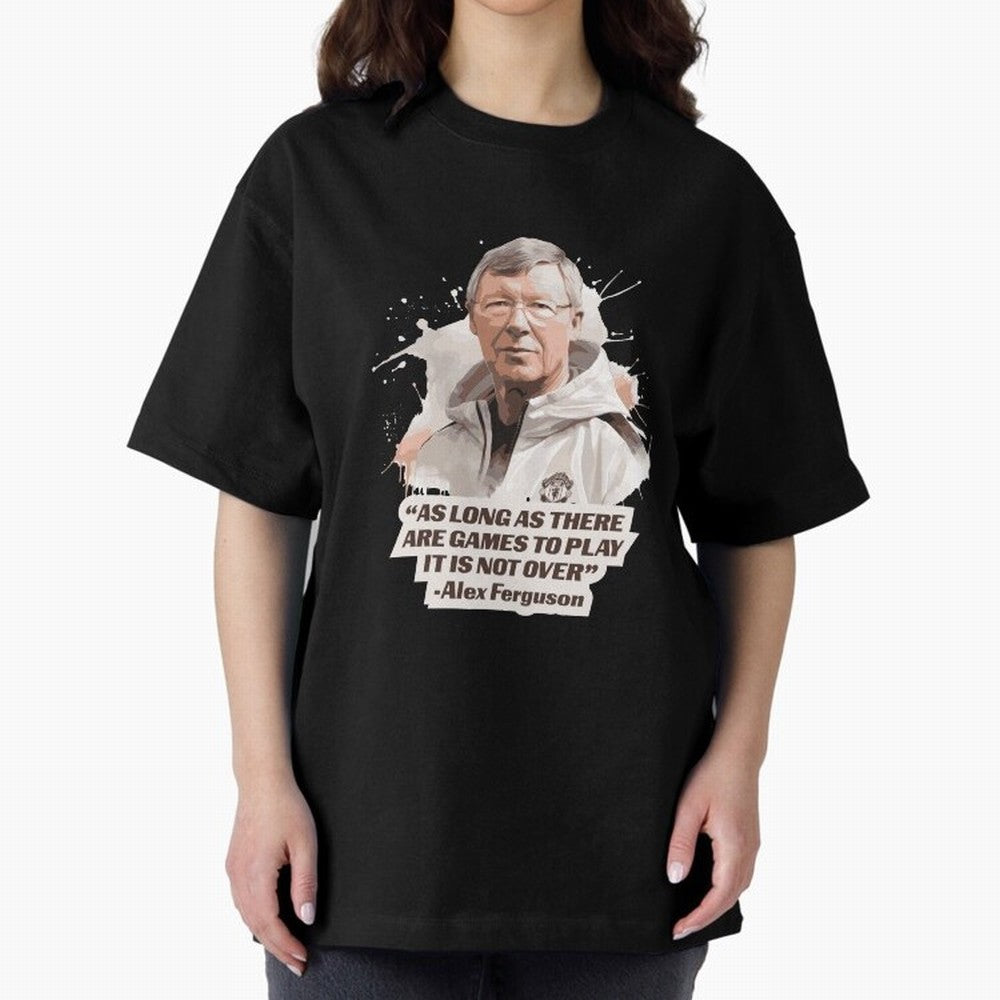 Sir Alex Ferguson - It Is Not Over Yet Essential T-Shirt Make Game Day About FIFA World Cup 2026 Group Stage Connected to Cristiano Ronaldo, Haaland and CR7, France Energy, Fan Favorite Moments, National Team Passion, Big Match Drama and Soccer