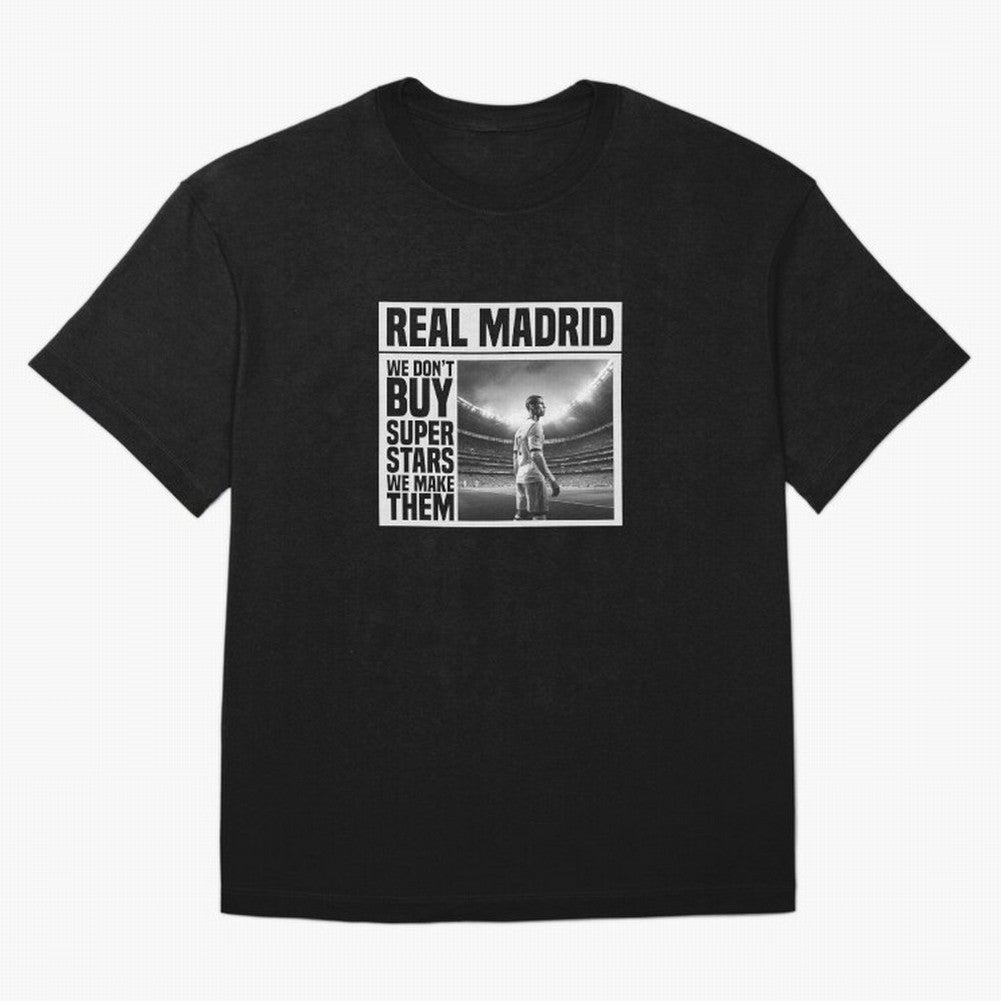 Real Madrid Makes Superstars Essential T-Shirt Show Championship Spirit for FIFA World Cup 2026 Group Stage with Mbappe, France and Portugal Energy, Football Passion, Legendary Performances, Festival Vibes and Supporter Community; Great for