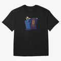 Lionel Messi | Barcelona legend Oversized T-Shirt Discover Match Day Hype around FIFA World Cup 2026, Messi, CR7 and Mbappe, Argentina and Brazil, Retro Football Energy, Iconic Rivalries, Trophy Chase Drama and Stadium Atmosphere; Ideal for