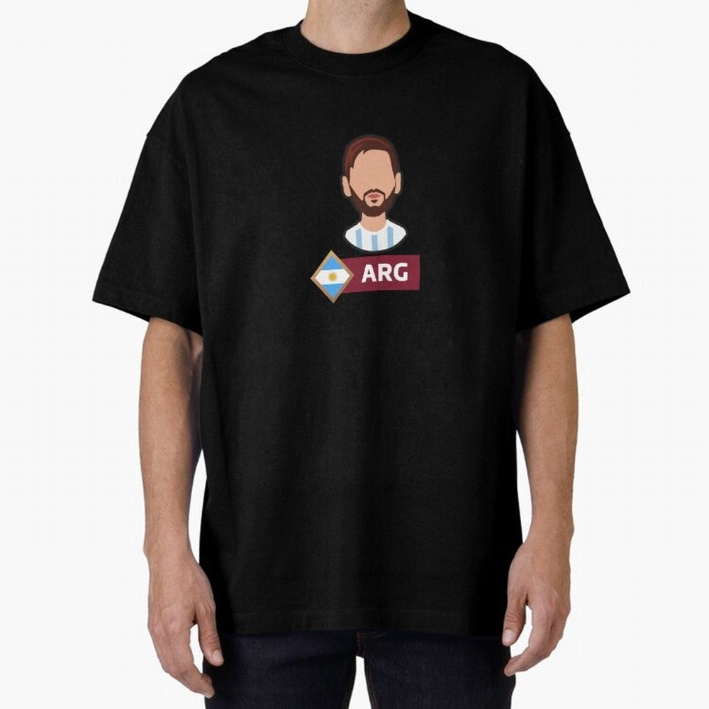 Lionel Messi Argentina Player World Cup Classic T-Shirt Celebrate National Team Dreams in FIFA World Cup 2026 Group Stage Inspired by Cristiano Ronaldo, Haaland and CR7, France Energy, Vintage Soccer Flavor, Modern Football Stars, National Flags