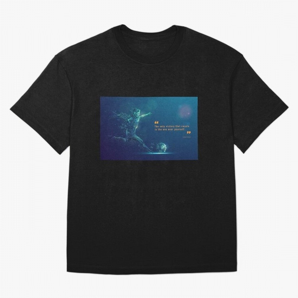 soccer football graphic Lionel Messi quote Classic T-Shirt Fuel the FIFA World Cup 2026 Journey through Neymar Highlights, Brazil, Portugal and Argentina Pride, Sports Nostalgia, International Competition, Famous Players and Unforgettable