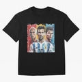 TOP 3 Soccer Players Classic T-Shirt Celebrate Golden Goal Energy in FIFA World Cup 2026 USA Canada Mexico for Fans of Neymar and Netherlands, Bringing Global Supporter Spirit, Legendary Goals, National Colors and Tournament Celebration; Created