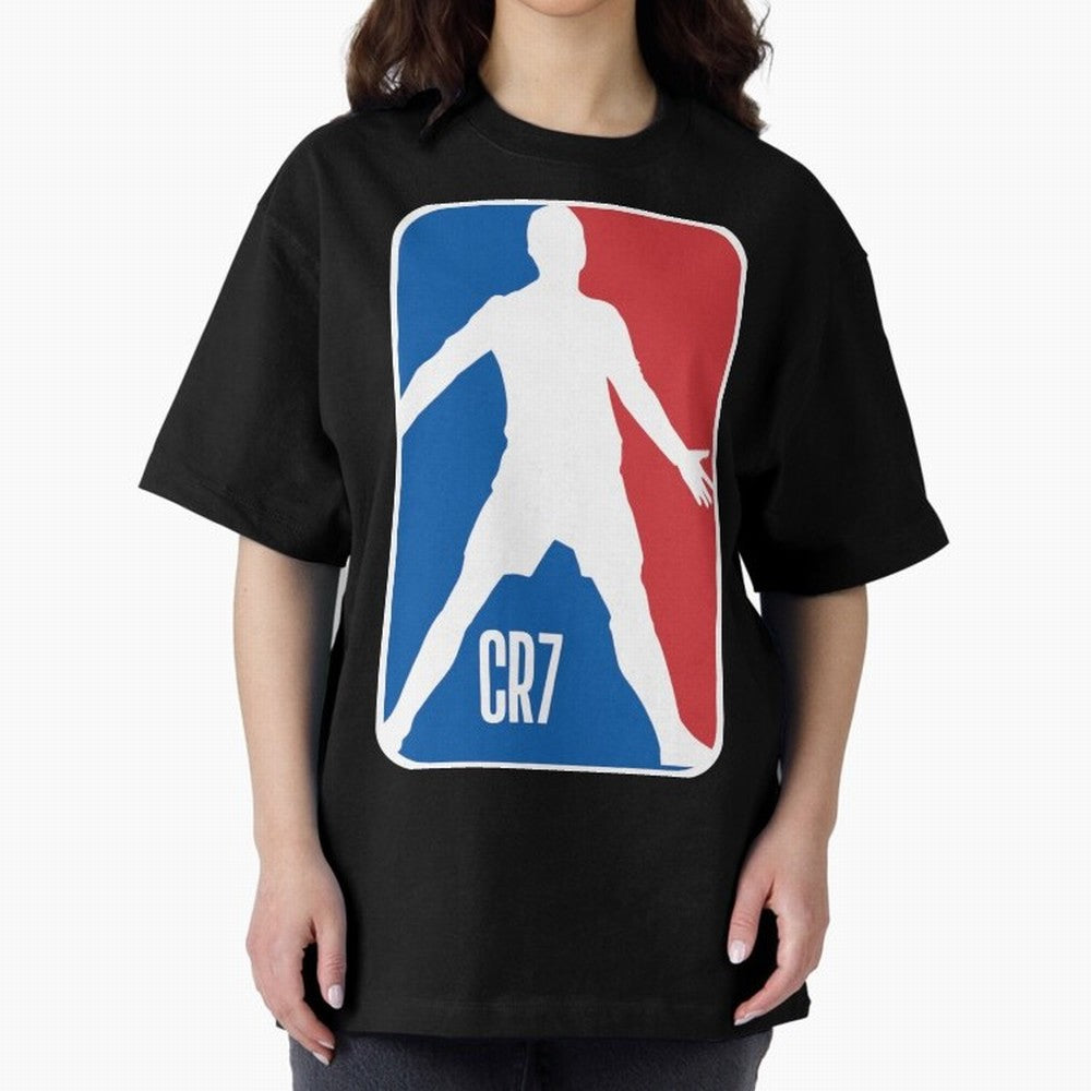Cristiano Ronaldo - NBA style print Classic T-Shirt Celebrate Fan Culture around Match Day Hype around FIFA World Cup 2026 Group Stage, Messi, Neymar and Mbappe, Spain, Worldwide Fan Energy, Dramatic Goals, Stadium Lights and Championship