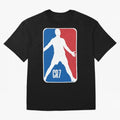 Cristiano Ronaldo - NBA style print Classic T-Shirt Celebrate Fan Culture around Match Day Hype around FIFA World Cup 2026 Group Stage, Messi, Neymar and Mbappe, Spain, Worldwide Fan Energy, Dramatic Goals, Stadium Lights and Championship