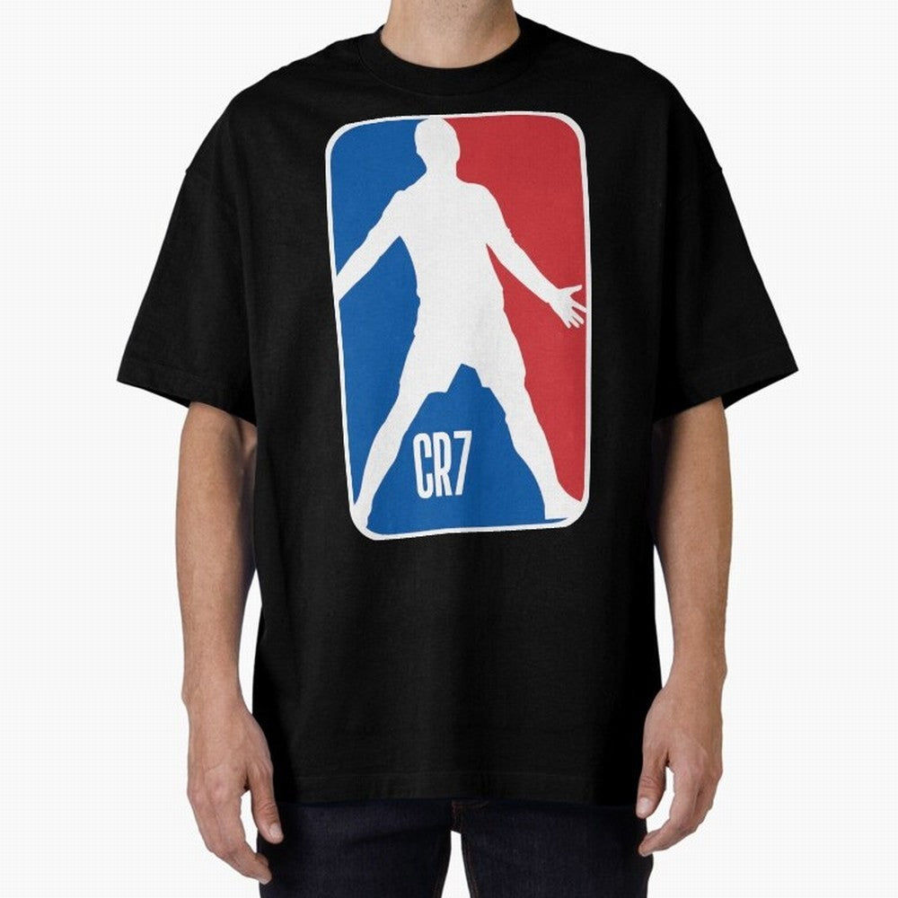Cristiano Ronaldo - NBA style print Classic T-Shirt Celebrate Fan Culture around Match Day Hype around FIFA World Cup 2026 Group Stage, Messi, Neymar and Mbappe, Spain, Worldwide Fan Energy, Dramatic Goals, Stadium Lights and Championship