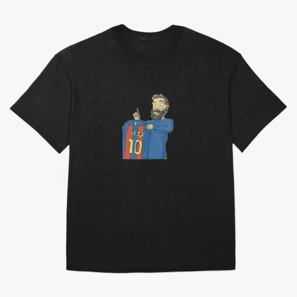 Lionel Messi and the magic shirt Oversized T-Shirt Honor the Beautiful Game during Global Football Passion for FIFA World Cup 2026 Group Stage, Filled with CR7 and Messi, Germany, Football Festival Excitement, Trophy Ambitions, Country Rivalries