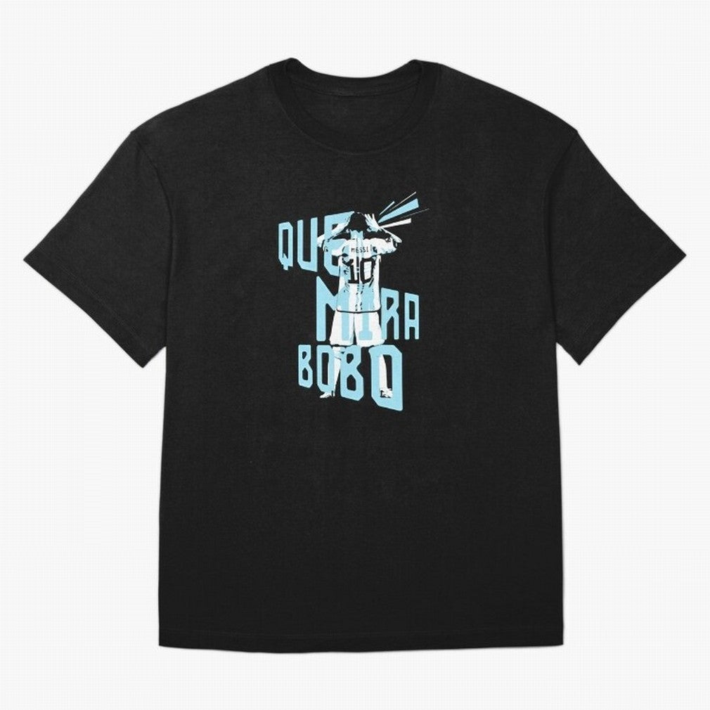 Lionel messi Que mira bobo Classic T-Shirt Bring a Champion Mindset to Global Football Passion for FIFA World Cup 2026, Built around Cristiano Ronaldo, Argentina, France and Brazil, Worldwide Fan Energy, Dramatic Goals, Stadium Lights and