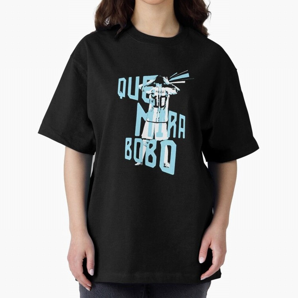 Lionel messi Que mira bobo Classic T-Shirt Bring a Champion Mindset to Global Football Passion for FIFA World Cup 2026, Built around Cristiano Ronaldo, Argentina, France and Brazil, Worldwide Fan Energy, Dramatic Goals, Stadium Lights and