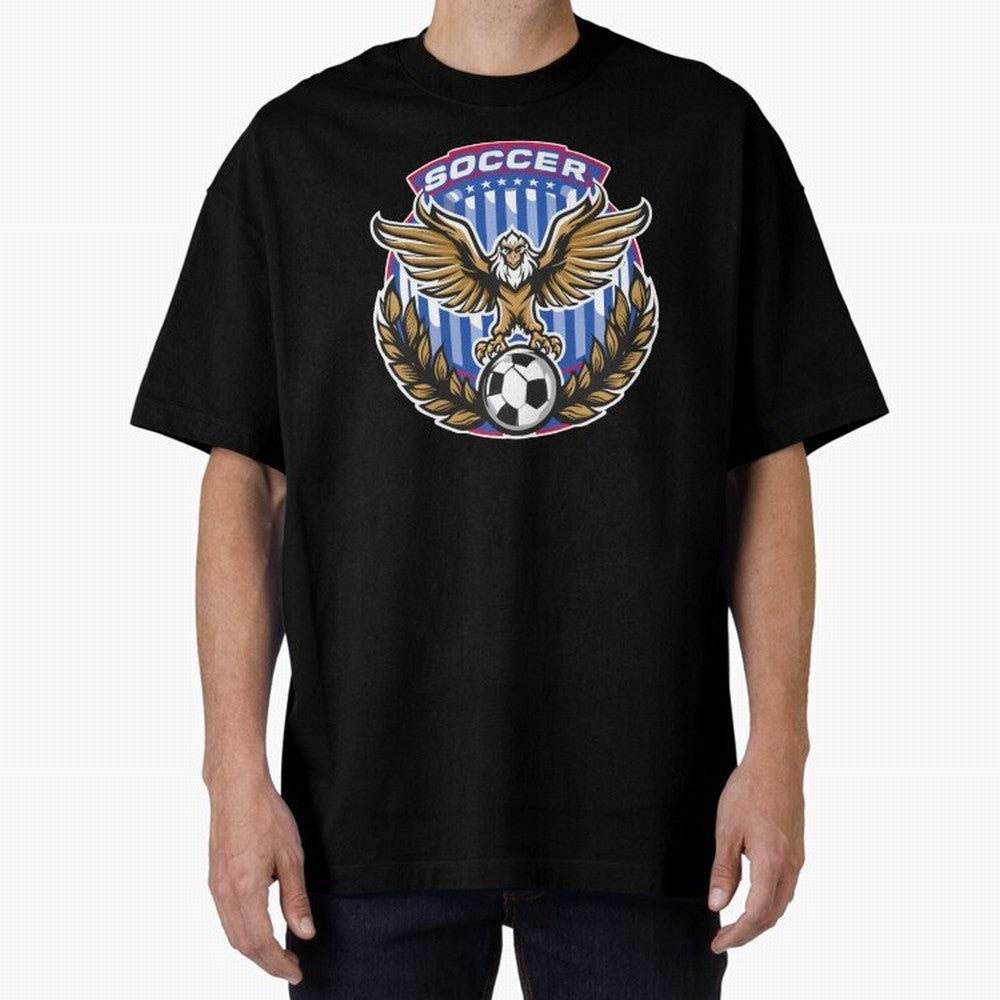Goal! The Global Phenomenon of Soccer Oversized T-Shirt Celebrate the Next Chapter of FIFA World Cup 2026 USA Canada Mexico Centered on Cristiano Ronaldo, Argentina and Brazil Energy, Retro Football Energy, Iconic Rivalries, Trophy Chase Drama and