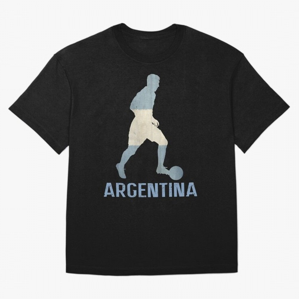 Argentina Essential T-Shirt Build FIFA World Cup 2026 USA Canada Mexico Spirit, Centered on Spain and Netherlands, Neymar, Football Festival Excitement, Trophy Ambitions, Country Rivalries and Star Player Buzz; Ideal for Football Dads, Football