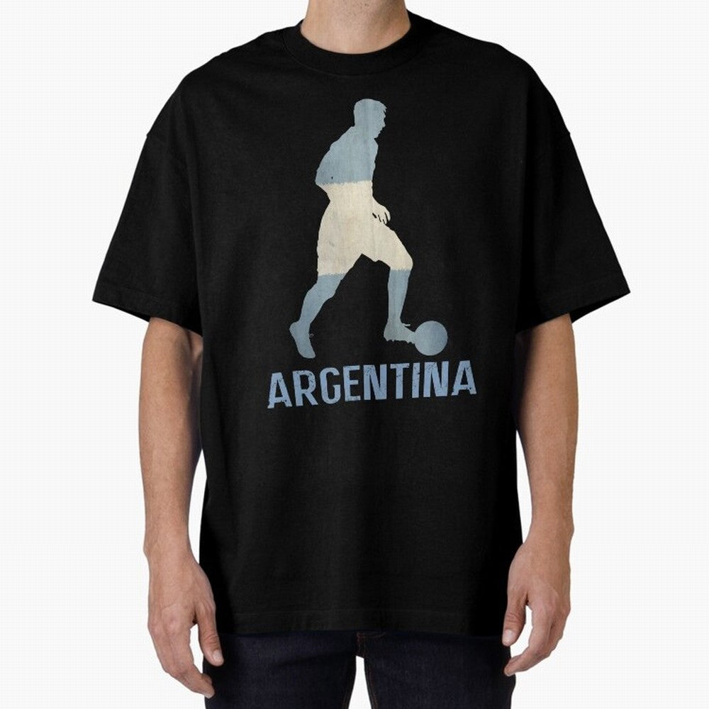 Argentina Essential T-Shirt Build FIFA World Cup 2026 USA Canada Mexico Spirit, Centered on Spain and Netherlands, Neymar, Football Festival Excitement, Trophy Ambitions, Country Rivalries and Star Player Buzz; Ideal for Football Dads, Football