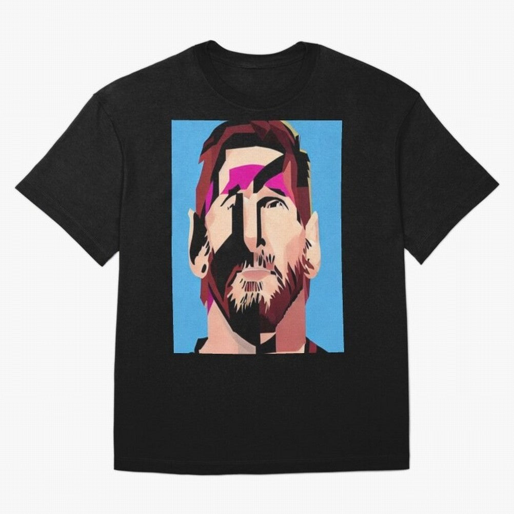 Lionel Messi The King of Soccer Classic T-Shirt Carry the Dream of the FIFA World Cup 2026 USA Canada Mexico Journey through Haaland Highlights, England Pride, Vintage Soccer Flavor, Modern Football Stars, National Flags and Final Night Emotion;