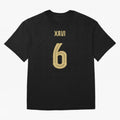 Xavi 6 Barcelona Oversized T-Shirt Show Your Stadium Side during Match Day Hype around FIFA World Cup 2026, Messi, CR7 and Mbappe, Argentina and Brazil, Goal Celebration Energy, Supporter Heritage, Football Icons and Worldwide Tournament Joy; Ideal