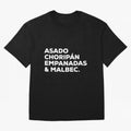 Argentine Cuisine Oversized T-Shirt Join FIFA World Cup 2026 Group Stage Filled with Neymar, Brazil, Portugal and Argentina Energy, Retro Football Energy, Iconic Rivalries, Trophy Chase Drama and Stadium Atmosphere; Created for Match Day Parties,
