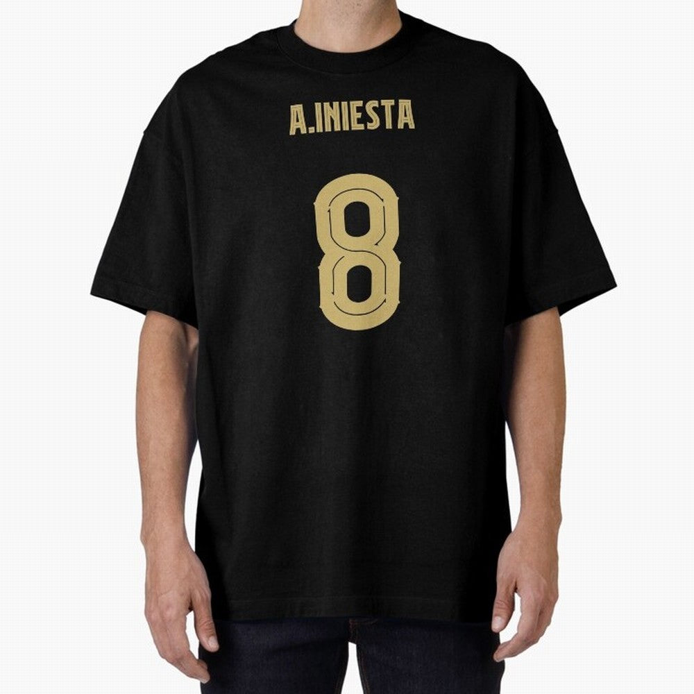 Iniesta Barcelona 8 Classic T-Shirt Carry the Colors and Pride of FIFA World Cup 2026 Group Stage for Fans of Mbappe and France, Bringing Match Day Excitement, Supporter Culture, Golden Goals and Global Football Passion; Perfect for Fans,