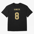 Iniesta Barcelona 8 Classic T-Shirt Carry the Colors and Pride of FIFA World Cup 2026 Group Stage for Fans of Mbappe and France, Bringing Match Day Excitement, Supporter Culture, Golden Goals and Global Football Passion; Perfect for Fans,