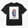 Lionel Messi Captain Argentina Graphic T-Shirt Honor Global Football Passion for FIFA World Cup 2026 Group Stage, Celebrating Neymar, Haaland and Cristiano Ronaldo, Portugal, Global Supporter Spirit, Legendary Goals, National Colors and Tournament