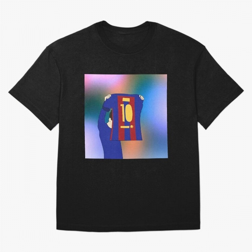 Lionel Messi Premium T-Shirt Show Support during Global Football Passion for FIFA World Cup 2026, Driven by Cristiano Ronaldo, Argentina and Brazil, Championship Spirit, Famous Goals, Roaring Crowds and International Football Unity; Built for