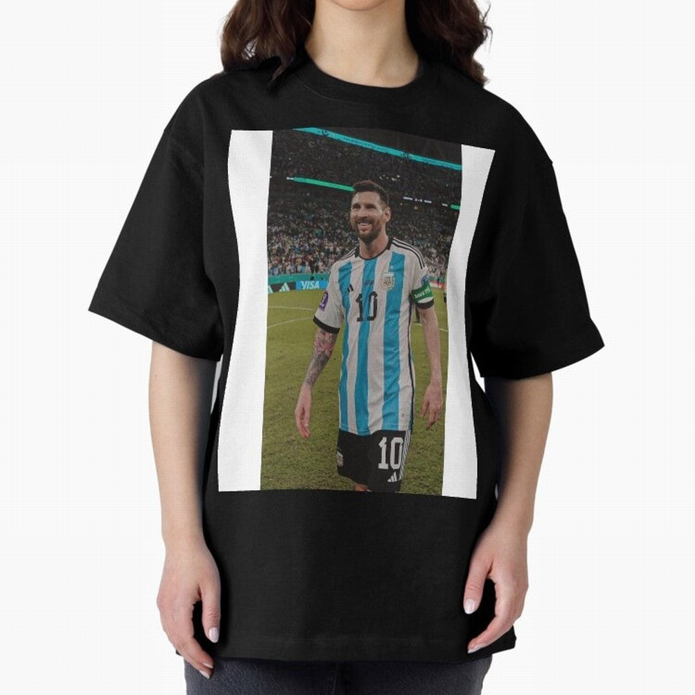 Lionel Messi Graphic T-Shirt Honor the Beautiful Game during FIFA World Cup 2026 for Fans of Cristiano Ronaldo and Argentina and Brazil, Bringing Football History, Final Match Energy, Crowd Noise and Once in a Lifetime Moments; Made for Die Hard