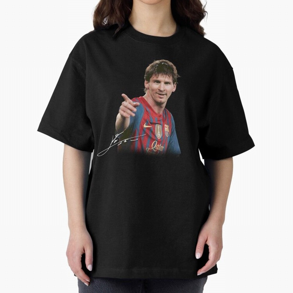 Messi T-Shirt ¡ª ¡°Young Messi¡± Premium T-Shirt Celebrate Golden Goal Energy in Global Football Passion for FIFA World Cup 2026 USA Canada Mexico, Built around Haaland, Argentina, Soccer Culture, Superstar Moments, National Team Dreams and