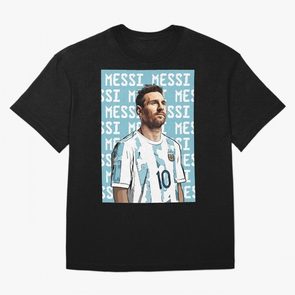 Lionel Messi Premium T-Shirt Support the FIFA World Cup 2026 Group Stage Journey through CR7 and Messi Highlights, Spain Pride, Championship Spirit, Famous Goals, Roaring Crowds and International Football Unity; Ideal for Fans Who Follow Messi,