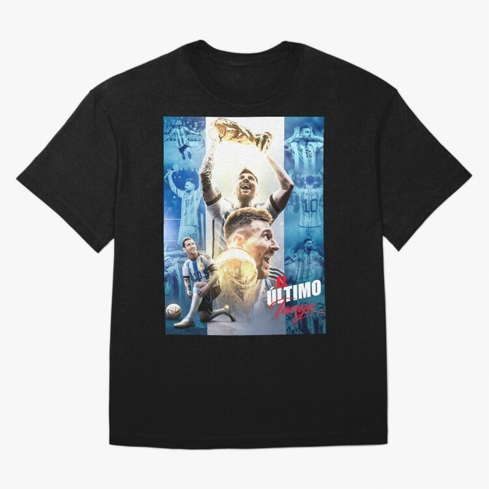 El Ultimo Tango Premium T-Shirt Celebrate Golden Goal Energy in Global Football Passion for FIFA World Cup 2026 USA Canada Mexico, Connected to Cristiano Ronaldo, Haaland and CR7, Brazil, Classic Soccer Heritage, Championship Pressure, Fan Loyalty