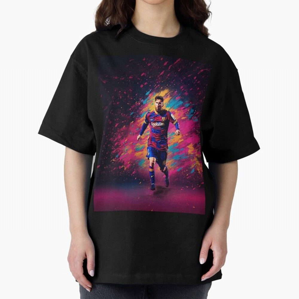 Lionel Messi Graphic T-Shirt Keep Football History Alive during Match Day Hype around FIFA World Cup 2026 Group Stage, Haaland, Argentina and Brazil, Global Supporter Spirit, Legendary Goals, National Colors and Tournament Celebration; Created for