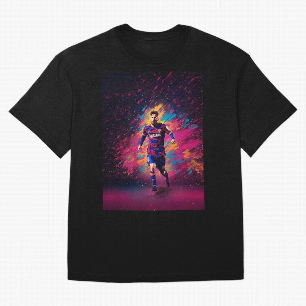 Lionel Messi Graphic T-Shirt Keep Football History Alive during Match Day Hype around FIFA World Cup 2026 Group Stage, Haaland, Argentina and Brazil, Global Supporter Spirit, Legendary Goals, National Colors and Tournament Celebration; Created for
