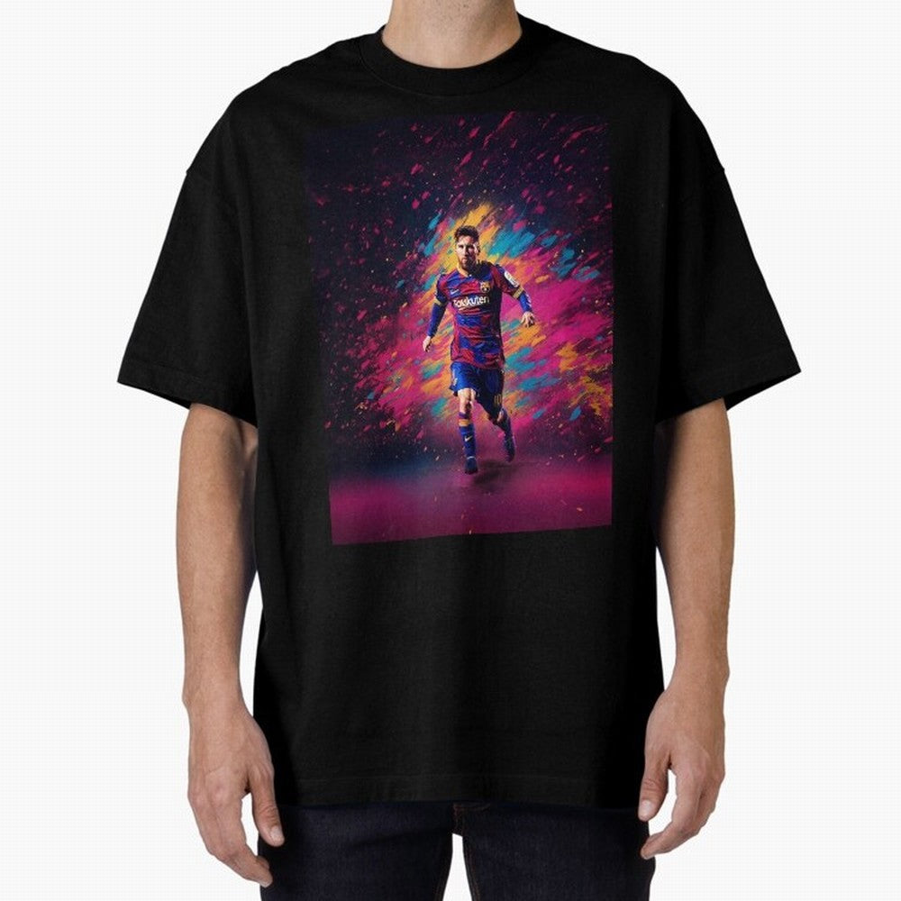 Lionel Messi Graphic T-Shirt Keep Football History Alive during Match Day Hype around FIFA World Cup 2026 Group Stage, Haaland, Argentina and Brazil, Global Supporter Spirit, Legendary Goals, National Colors and Tournament Celebration; Created for