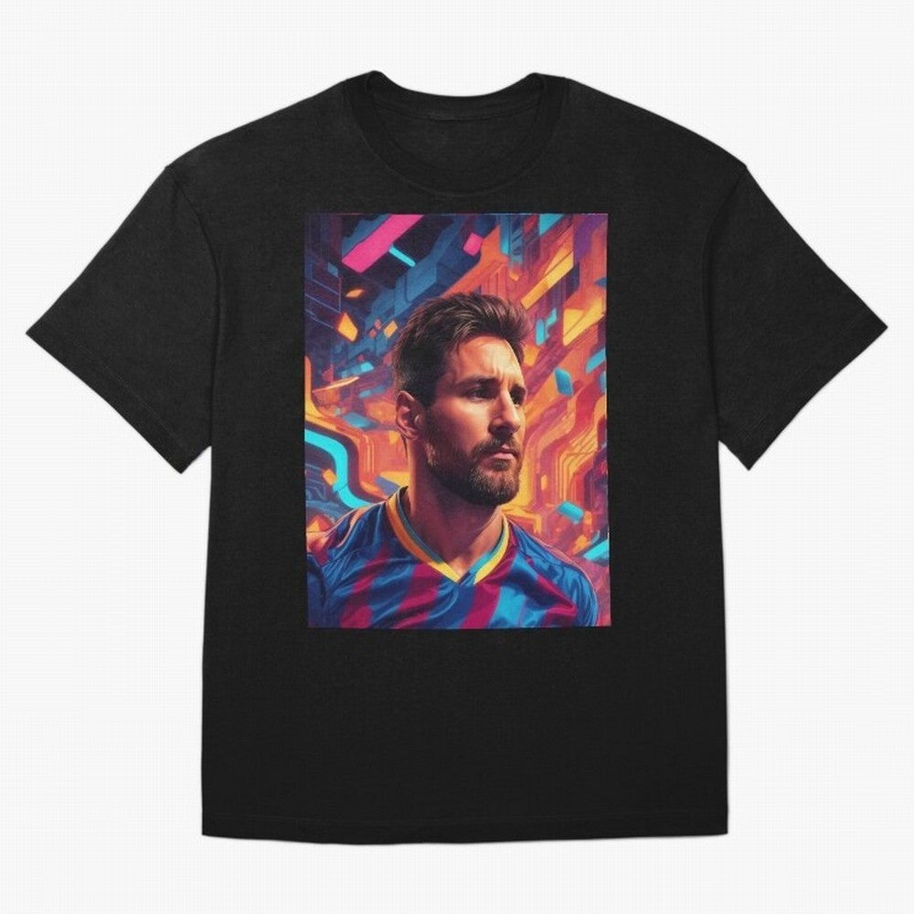 The Ultimate Messi Graphic T-Shirt Capture Stadium Memories from FIFA World Cup 2026 USA Canada Mexico Highlighting Messi and Cristiano Ronaldo, Germany Energy, Sports Nostalgia, International Competition, Famous Players and Unforgettable