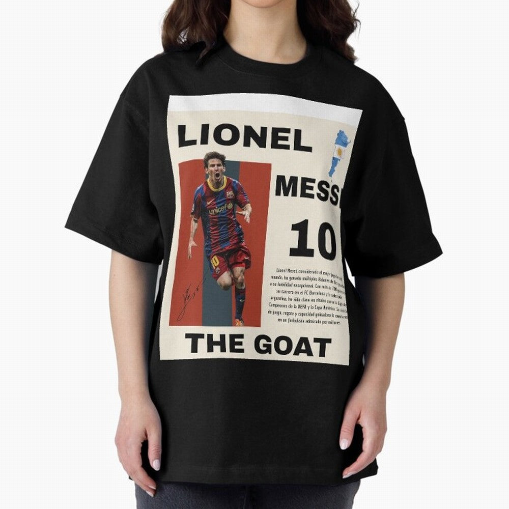 Messi 10 Graphic T-Shirt Bring Bold Fan Energy to Global Football Passion for FIFA World Cup 2026, Highlighting CR7 and Messi, France and Portugal, Supporter Pride, Iconic Celebrations, Legendary Names and Global Match Day Energy; Perfect for