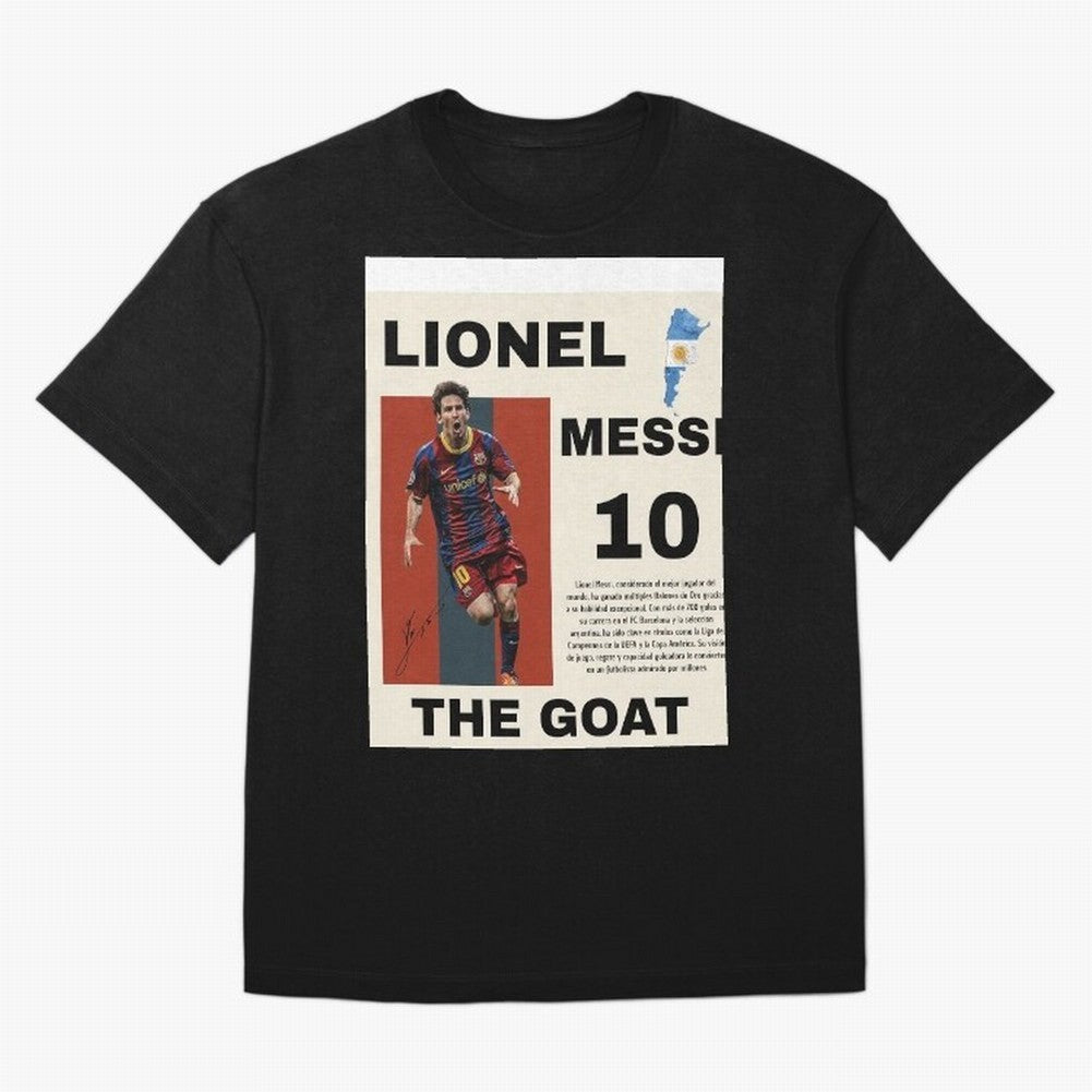 Messi 10 Graphic T-Shirt Bring Bold Fan Energy to Global Football Passion for FIFA World Cup 2026, Highlighting CR7 and Messi, France and Portugal, Supporter Pride, Iconic Celebrations, Legendary Names and Global Match Day Energy; Perfect for