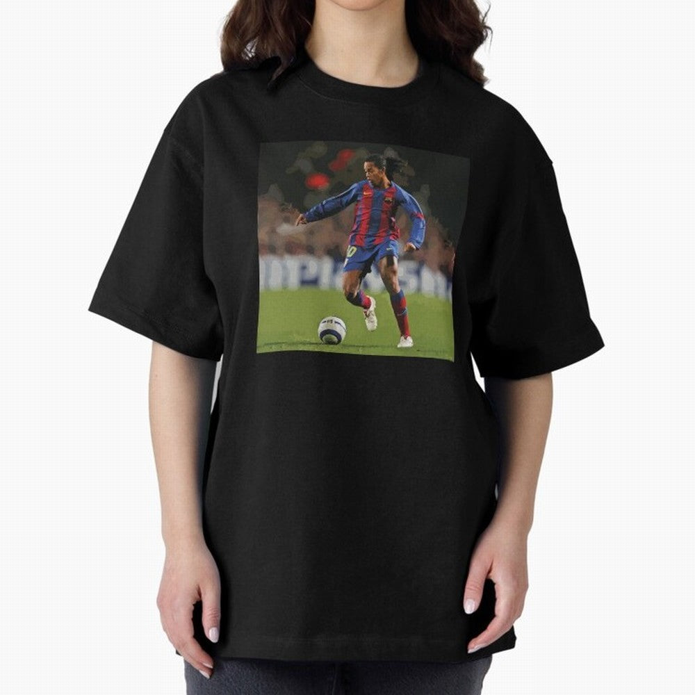 The Magician Ronaldinho Classic T-Shirt Celebrate Golden Goal Energy in the FIFA World Cup 2026 Group Stage Journey through Haaland Highlights, Portugal Pride, Soccer Culture, Superstar Moments, National Team Dreams and Competitive Fire; Ideal for