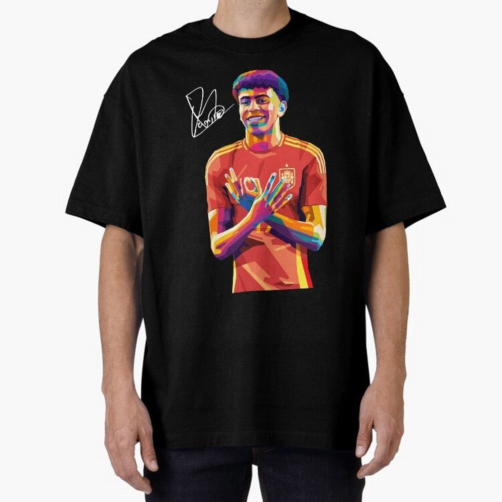 Lamine Yamal Wpap Pop Art Classic T-Shirt Bring Bold Fan Energy to FIFA World Cup 2026 USA Canada Mexico for Fans of CR7 and Netherlands, Bringing Supporter Pride, Iconic Celebrations, Legendary Names and Global Match Day Energy; Ideal for
