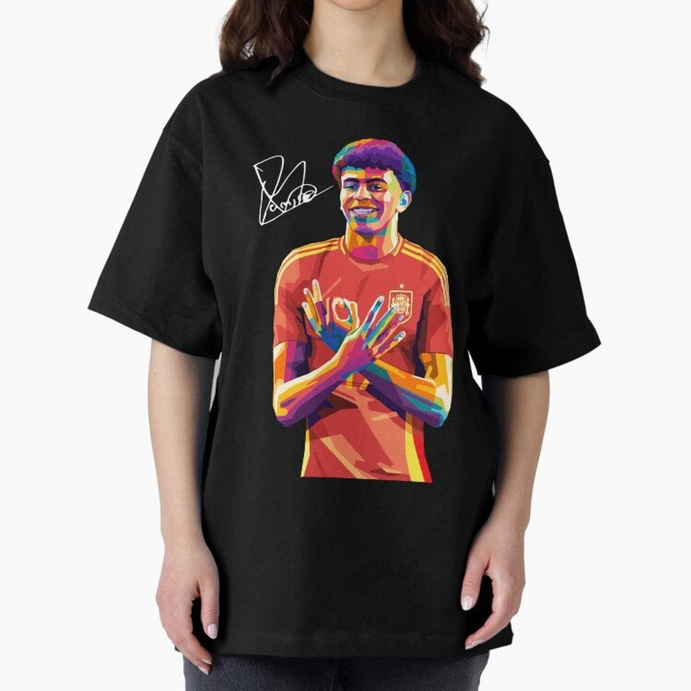 Lamine Yamal Wpap Pop Art Classic T-Shirt Bring Bold Fan Energy to FIFA World Cup 2026 USA Canada Mexico for Fans of CR7 and Netherlands, Bringing Supporter Pride, Iconic Celebrations, Legendary Names and Global Match Day Energy; Ideal for