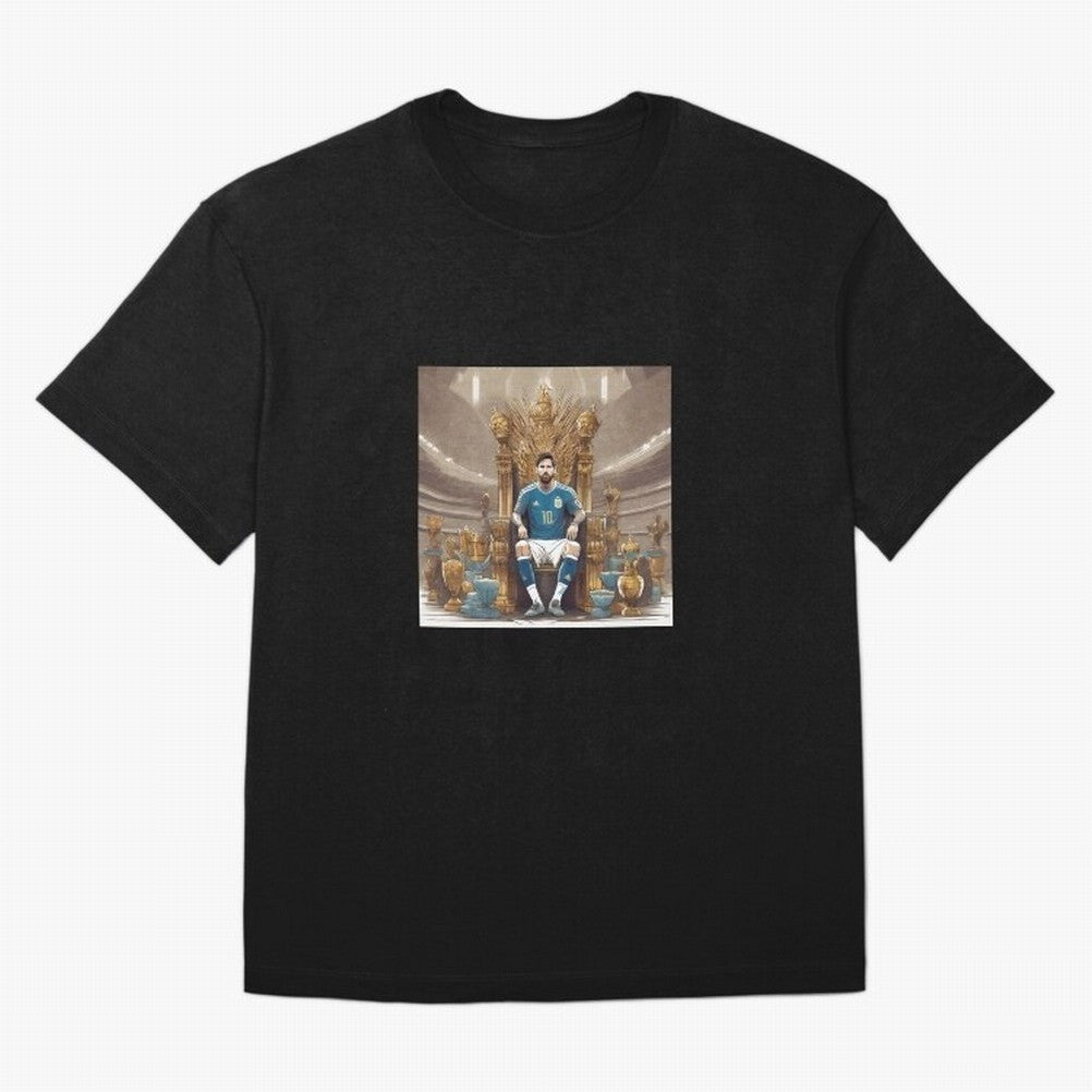 Messi Argentina Futbol Soccer King T-Shirt Classic T-Shirt Turn Football Passion into FIFA World Cup 2026 USA Canada Mexico with Mbappe and Neymar, France and Portugal Energy, Champion Mindset, Group Stage Buzz, Knockout Tension and Passionate Fan
