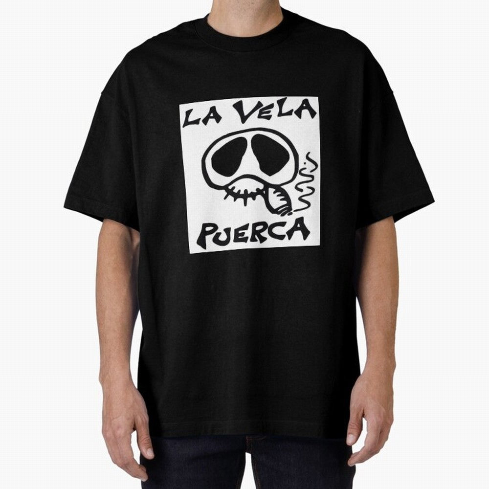 THE CANDLE PUERCA ROCK Oversized T-Shirt Celebrate the Magic of Global Football Passion for FIFA World Cup 2026, Celebrating Cristiano Ronaldo, Spain, Supporter Pride, Iconic Celebrations, Legendary Names and Global Match Day Energy; Created for