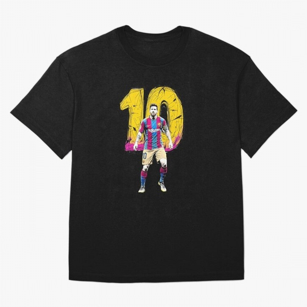 Messi sticker Oversized T-Shirt Show Love for Legendary Goals in the FIFA World Cup 2026 USA Canada Mexico Journey through CR7 Highlights, Netherlands Pride, Game Day Rituals, Football Legends, Country Pride and the Road to the Final; Perfect for