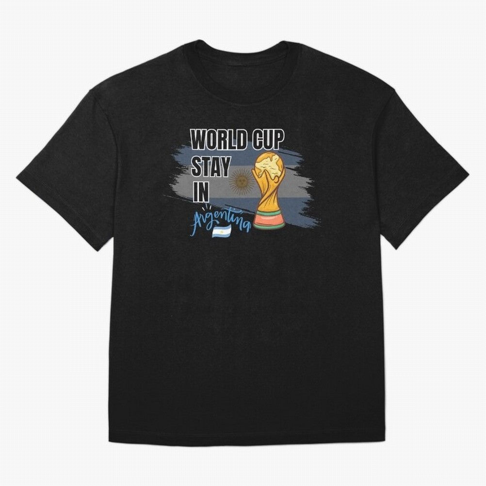 World Cup stay in Argentina Oversized T-Shirt Upgrade Match Day Hype around FIFA World Cup 2026, Mbappe, England and Germany, Stadium Chants, National Pride, Trophy Dreams and Unforgettable Football Memories; Built for Supporters Chasing Trophy