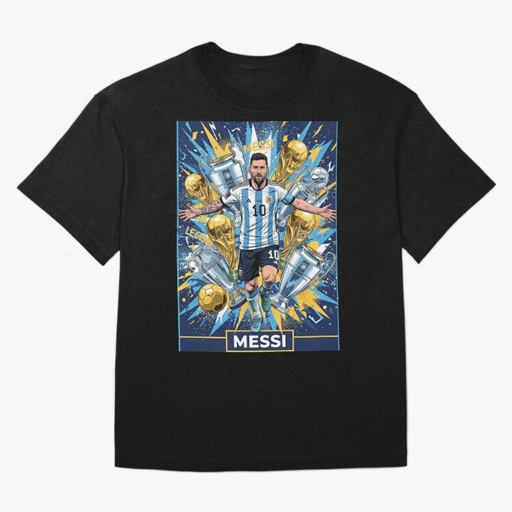MESSI The Golden Legend Classic T-Shirt Fuel the Hype around FIFA World Cup 2026 Group Stage Spirit, with England, France and Netherlands, Cristiano Ronaldo, Goal Celebration Energy, Supporter Heritage, Football Icons and Worldwide Tournament Joy;