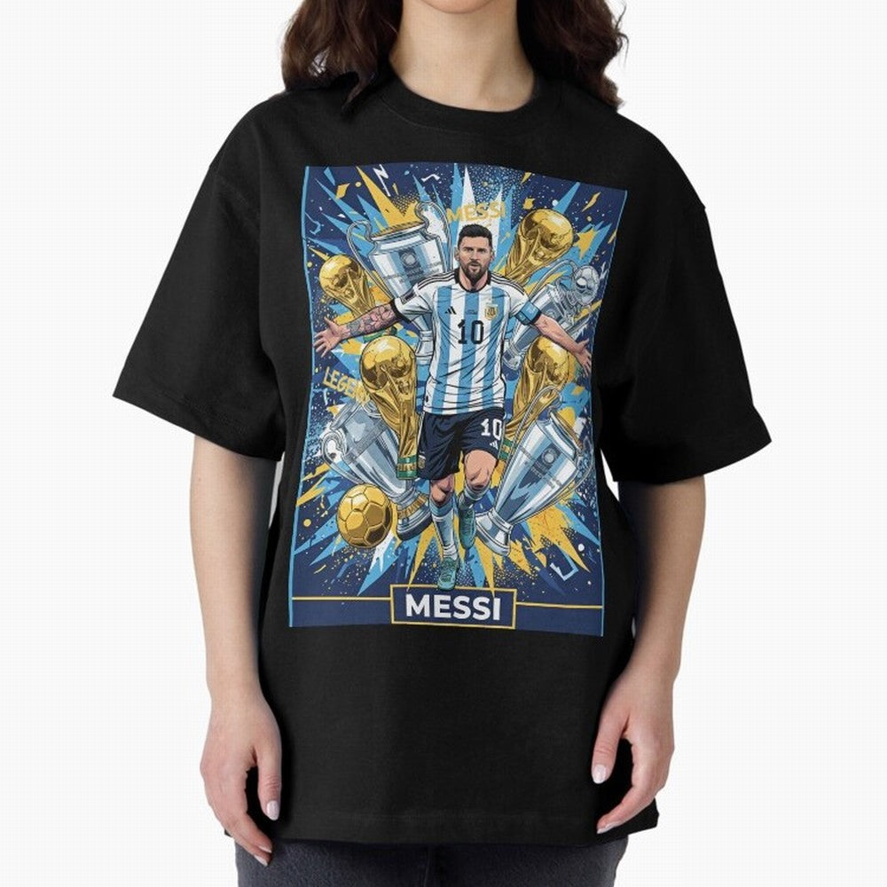 MESSI The Golden Legend Classic T-Shirt Fuel the Hype around FIFA World Cup 2026 Group Stage Spirit, with England, France and Netherlands, Cristiano Ronaldo, Goal Celebration Energy, Supporter Heritage, Football Icons and Worldwide Tournament Joy;