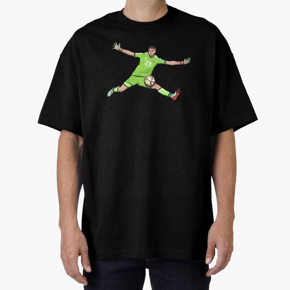 Emi 'Dibu' Martinez, the Heroic Save! Classic T-Shirt Feel the Roar of Match Day Hype around FIFA World Cup 2026 Group Stage, Neymar, France and Portugal, Global Supporter Spirit, Legendary Goals, National Colors and Tournament Celebration; Made