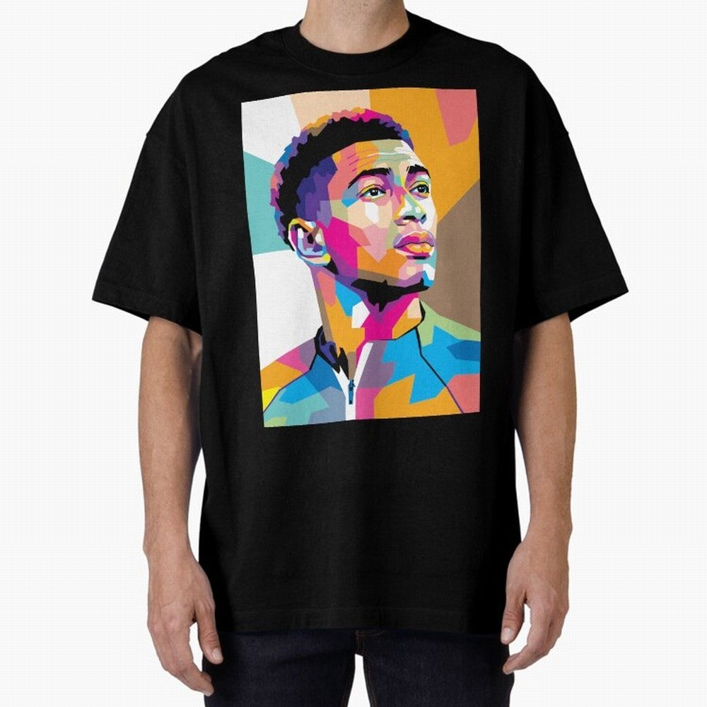 Jude Bellingham in WPAP Style Classic T-Shirt Make Your Look Match Match Day Hype around FIFA World Cup 2026 Group Stage, Cristiano Ronaldo, Brazil, Supporter Pride, Iconic Celebrations, Legendary Names and Global Match Day Energy; Perfect for