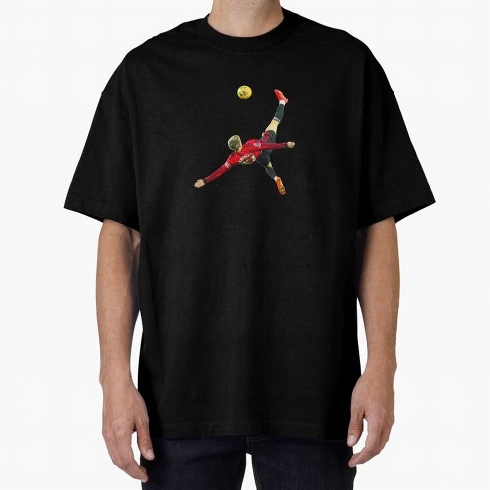 Alejandro Garnacho Bicycle Kick Classic T-Shirt Embrace the FIFA World Cup 2026 USA Canada Mexico Journey through Haaland and Mbappe Highlights, England and Germany Pride, Fan Favorite Moments, National Team Passion, Big Match Drama and Soccer