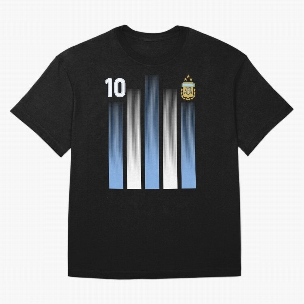 Plaid Blue - White Argentina Football 3-Star Champion World Cup Essential T-Shirt Represent Match Day Hype around FIFA World Cup 2026, Messi, Neymar and Mbappe, France and Portugal, Stadium Memories, Football Loyalty, International Chants and