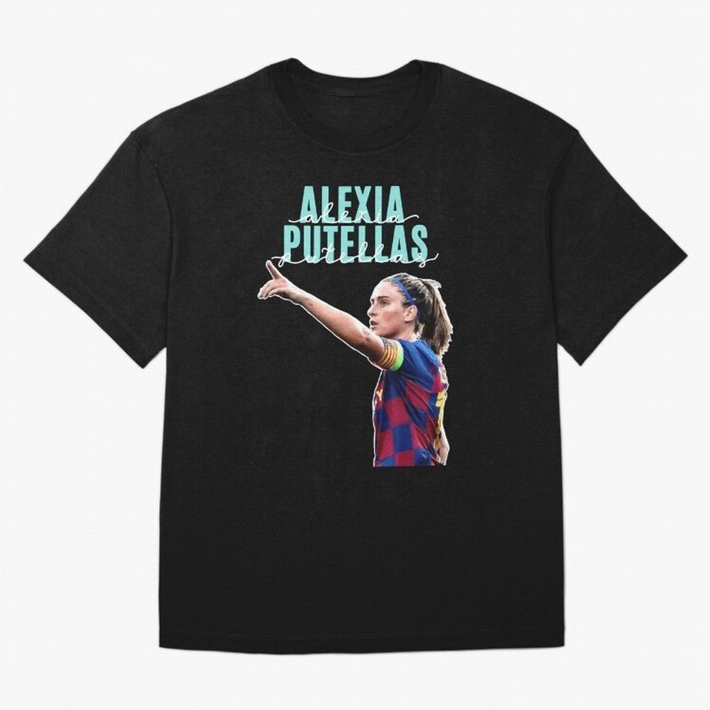 Alexia Putellas Classic T-Shirt Live for the Drama of Match Day Hype around FIFA World Cup 2026, Messi, England and Germany, Football Festival Excitement, Trophy Ambitions, Country Rivalries and Star Player Buzz; Great for Supporters Who Love